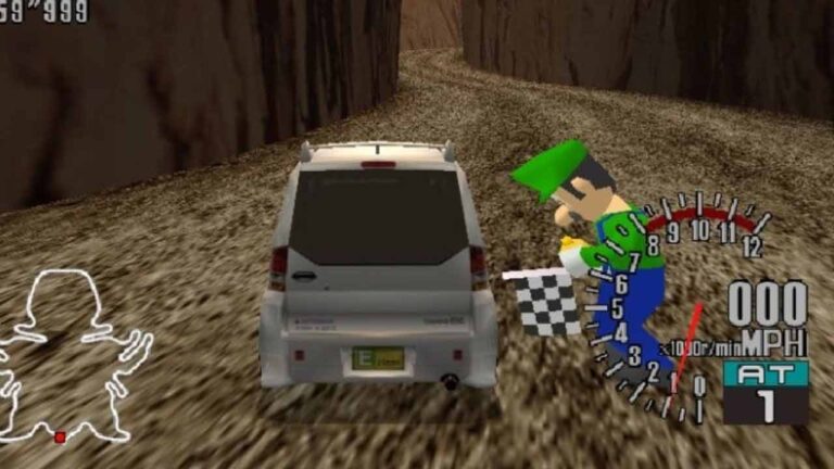 Luigi found on Sega GT Dreamcast prototype