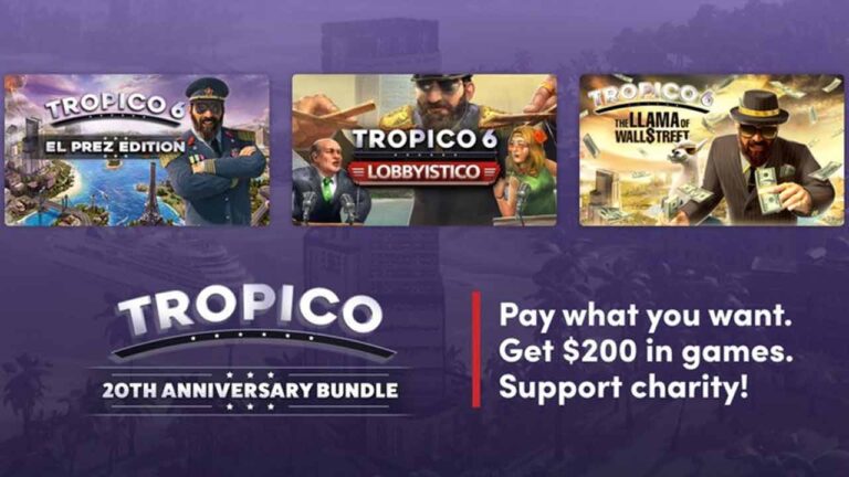 Humble Bundle – Tropico: 20. yıl dönümü paketi