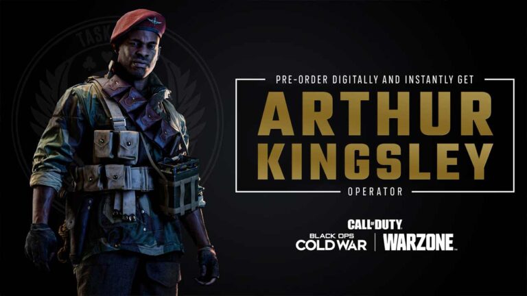 Kingsley is now in Warzone and Black Ops Cold War