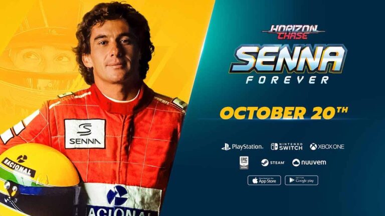 Horizon Chase pays tribute to Ayrton Senna