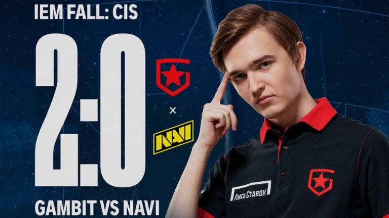 Gambit, IEM Fall BDT derbisinde NaVi ekibini yendi