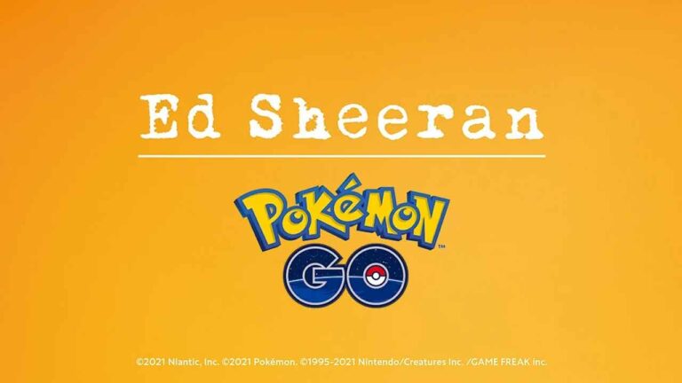 A wild Ed Sheeran will appear in Pokémon GO