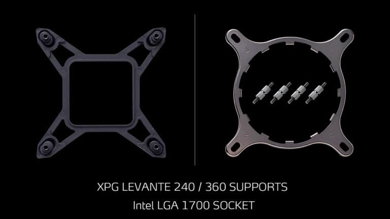 XPG, LEVANTE 240 ve 360 sahiplerine LGA 1700 montaj kitini ücretsiz sunuyor