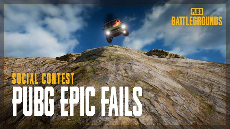 Binlerce Dolar G-Coin ödüllü PUBG Epic Fails yarışması başlıyor