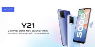 vivo Y21, Türkiye’de satışa sunuyor
