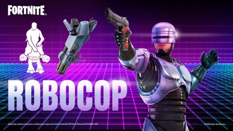 Robocop x Fortnite crossover içeriği piyasaya çıktı