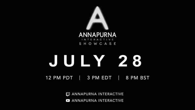 Annapurna Interactive bir canlı yayın gösterimi düzenliyor