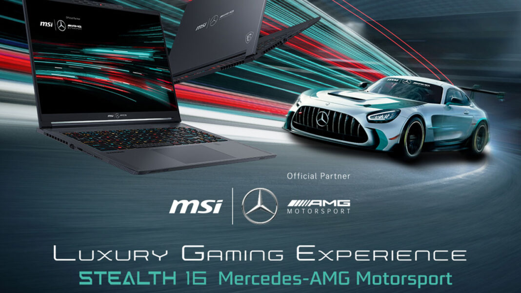 MSI Stealth 16 Mercedes-AMG Motorsport tanıtıldı